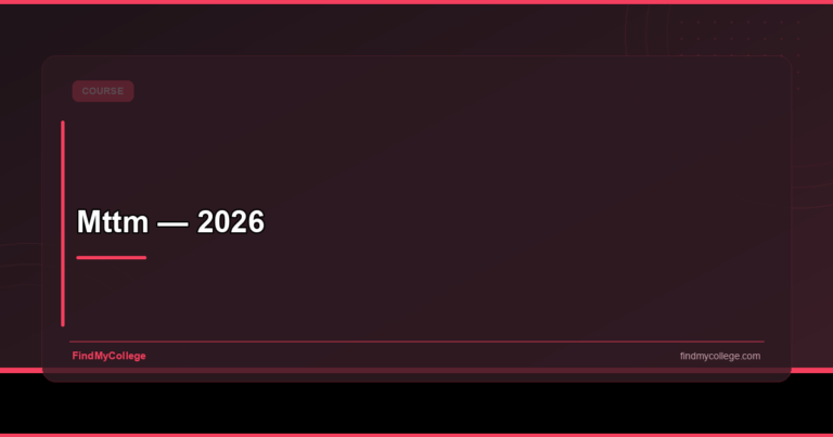 Mttm — 2026