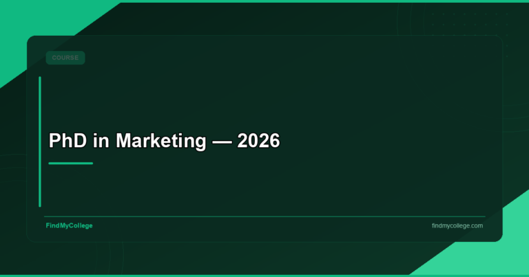PhD in Marketing: Eligibility, Colleges, Fees & Career in India