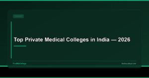 Top Private Medical Colleges in India — 2026