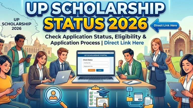 UP Scholarship Status 2026: Check Application Status, Eligibility and Application Process; Direct Link Here - FindMyCollege