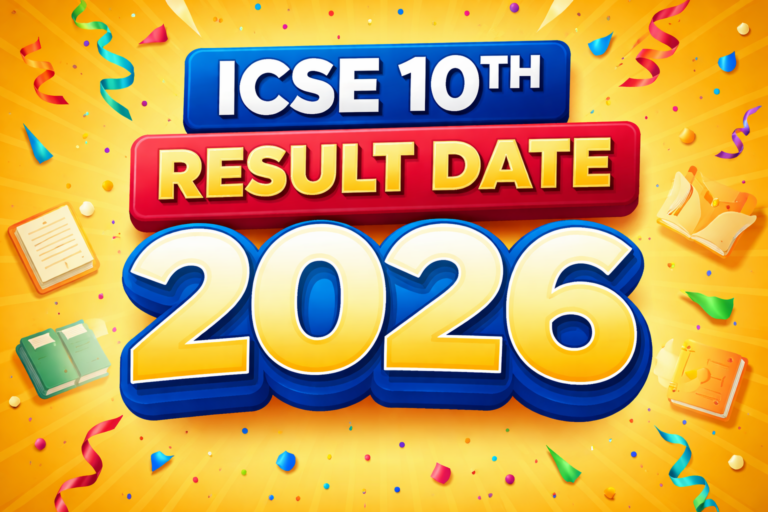 ICSE 10th Result DATE 2026