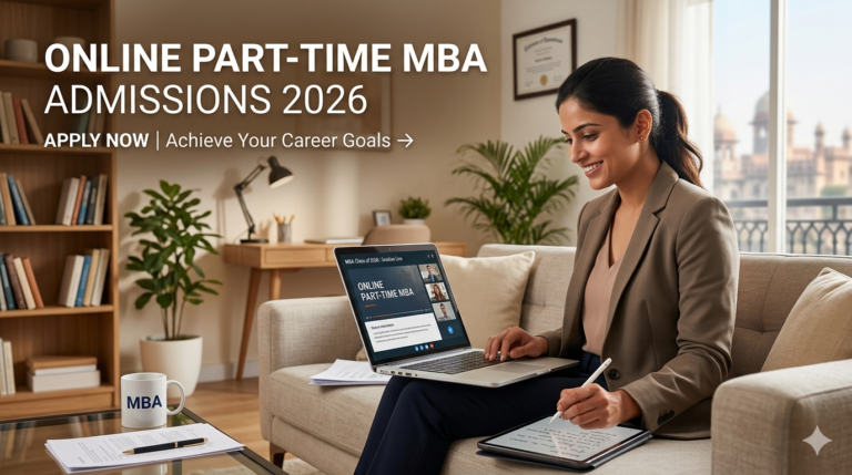 Online Part-Time MBA India 2026