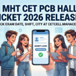 MHT CET PCB Hall Ticket 2026 Released at cetcell.mahacet.org; Check Exam Date, Shift & City