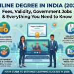 Online Degree in India (2026): Fees, Validity, Government Jobs & Everything You Need to Know