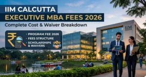IIM Calcutta Executive MBA Fees 2026