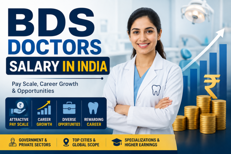 BDS Doctors Salary in India