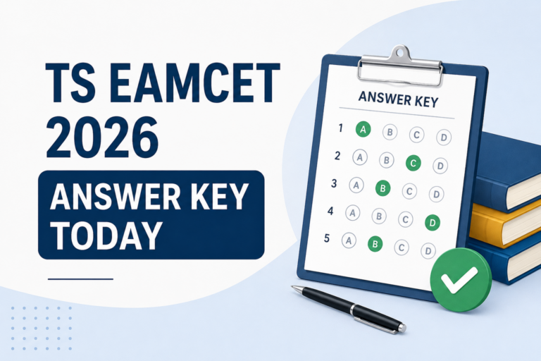 TS EAMCET 2026 Answer Key (Today) LIVE