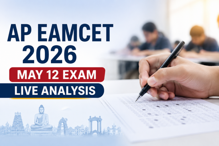 AP EAMCET 2026 May 12 Exam Live Analysis