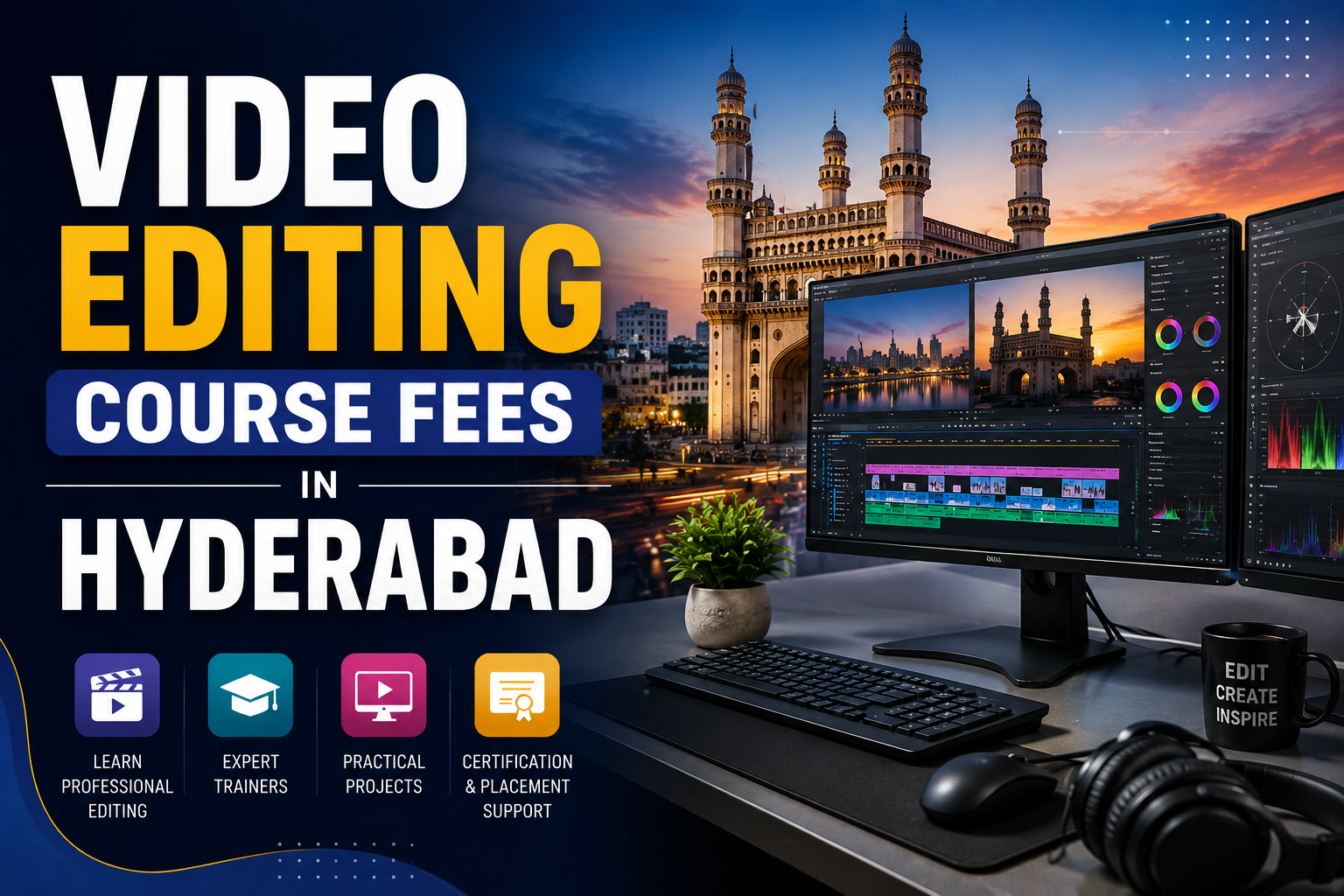 Video Editing Course Fee in Hyderabad