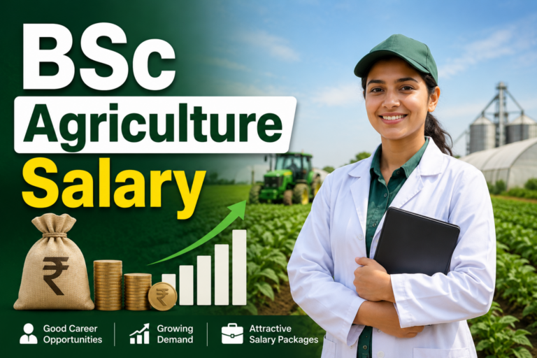 BSc Agriculture Salary