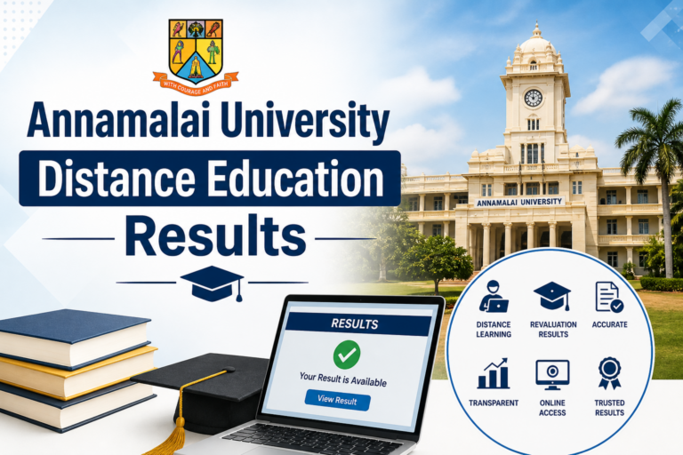 Annamalai University DDE Results