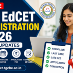 TS EdCET Registration 2026 LIVE: Form Link @edcet.tgche.ac.in, Last Date, Late Fee & Application Correction Details