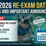 NEET 2026 Re-Exam Date Out; NTA to Conduct Re-NEET UG 2026 on This Date