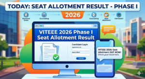 VITEEE 2026 Phase I Seat Allotment Result Today: How to Check, Documents Required