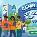 CCMN Counselling Registration 2026 Starts; Apply for MSc Admission at ccmn.admissions.nic.in