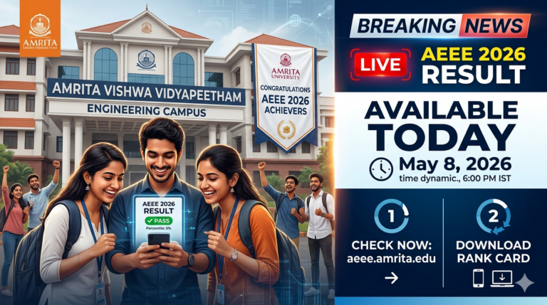 AEEE 2026 Result (TODAY) Live Updates