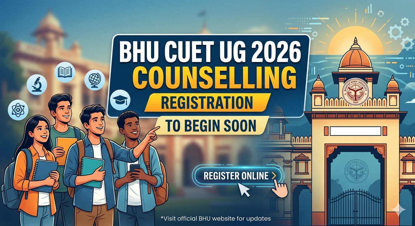 BHU CUET UG 2026 Counselling Registration To Begin Soon