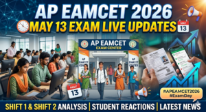AP EAMCET 2026 May 13 Exam Live: Question Paper, Analysis, Answer Key Solutions