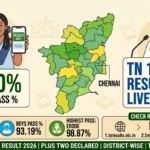 TN 12th Result 2026 (Link OUT) @tnresults.nic.in; Live Updates on 12th Result 2026 Tamil Nadu Stats