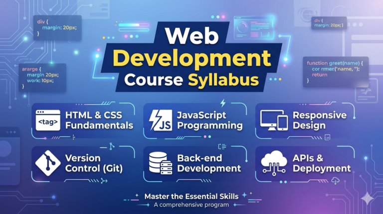 Web Development Course Syllabus