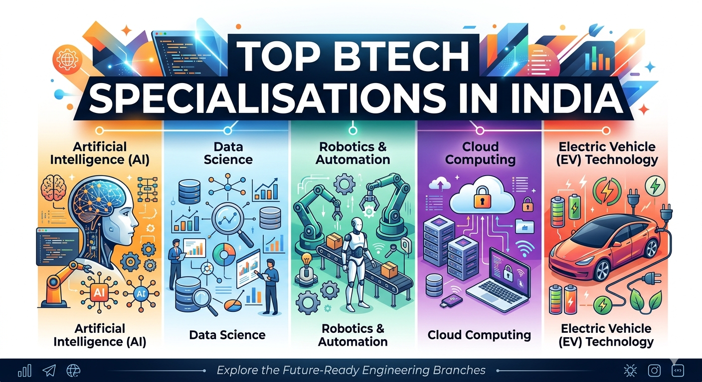 BTech Specialisations in India