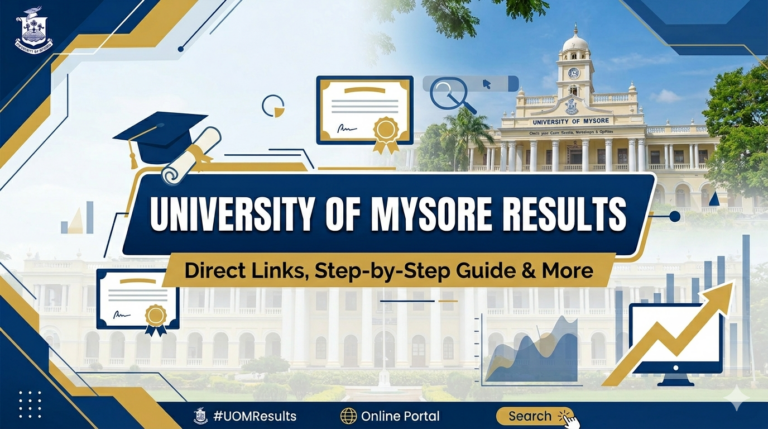 Mysore University UG/PG Exam Results 2026: Semester & Annual Updates