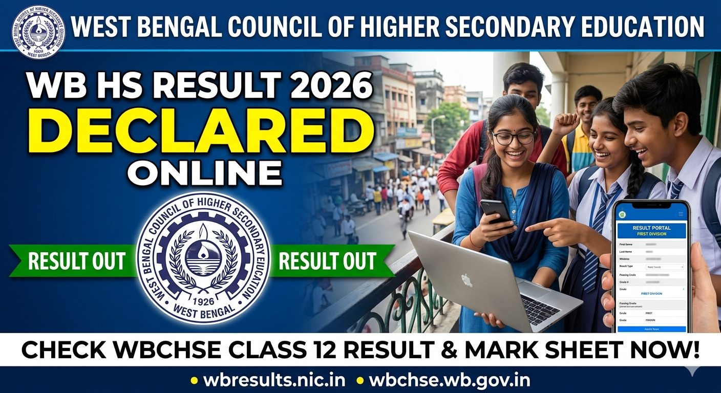 WB HS Result 2026 Declared Online