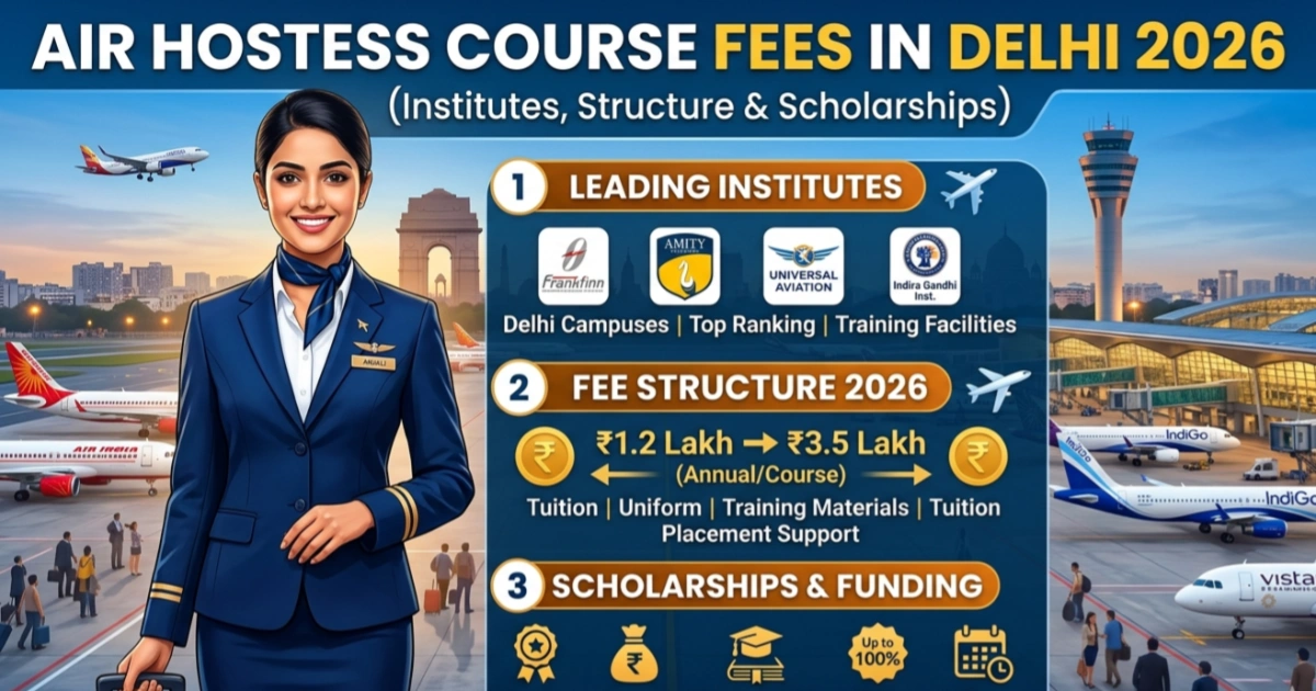 Air Hostess Course Fees in Delhi