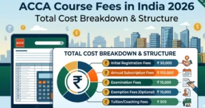 ACCA Course Fees in India 2026: Total Cost Breakdown & Structure