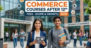 Top 20+ Commerce Courses After 12th: Fees, Scope & Growth 2026