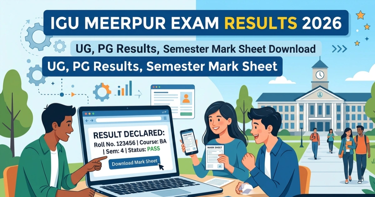 IGU Meerpur Exam Results