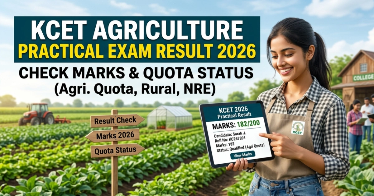 KCET Agriculture Practical Exam