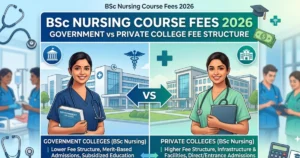 BSc Nursing Course Fees 2026: Government vs Private College Fee Structure
