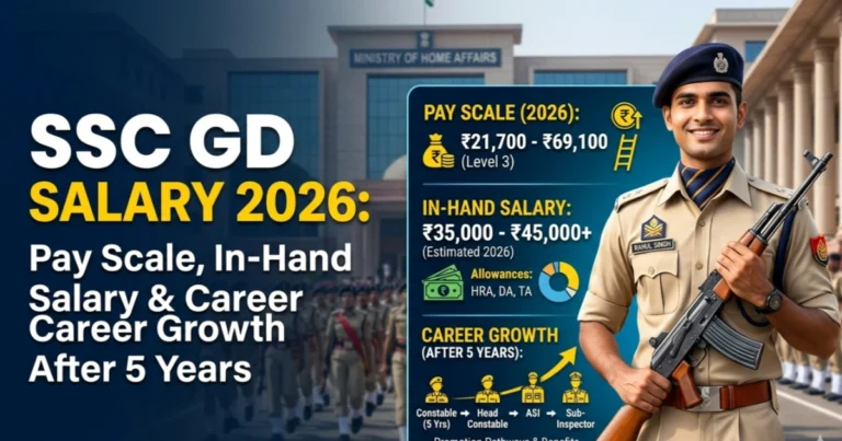 SSC GD Salary After 5 years